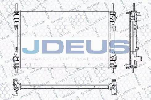 Jdeus RA0121010 - Radiators, Motora dzesēšanas sistēma autodraugiem.lv