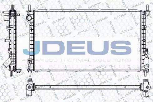 Jdeus RA0121210 - Radiators, Motora dzesēšanas sistēma autodraugiem.lv