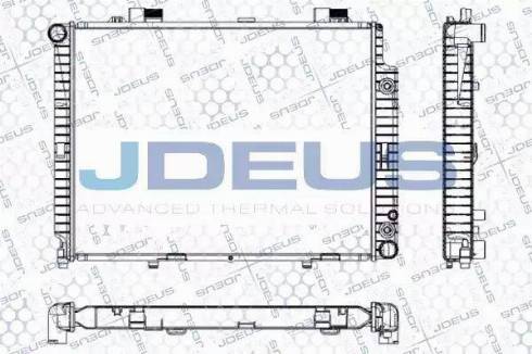 Jdeus RA0170650 - Radiators, Motora dzesēšanas sistēma autodraugiem.lv