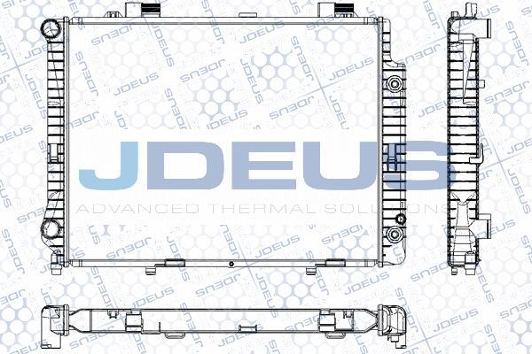 Jdeus RA0170670 - Radiators, Motora dzesēšanas sistēma autodraugiem.lv