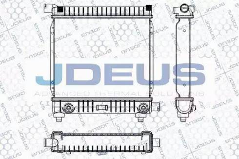 Jdeus RA0170140 - Radiators, Motora dzesēšanas sistēma autodraugiem.lv
