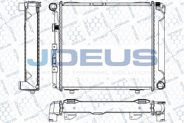 Jdeus RA0170150 - Radiators, Motora dzesēšanas sistēma autodraugiem.lv