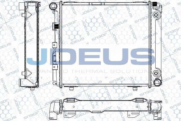 Jdeus RA0170160 - Radiators, Motora dzesēšanas sistēma autodraugiem.lv