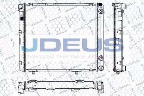 Jdeus RA0170290 - Radiators, Motora dzesēšanas sistēma autodraugiem.lv