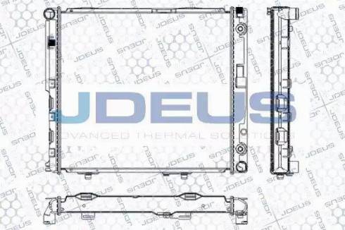 Jdeus RA0170240 - Radiators, Motora dzesēšanas sistēma autodraugiem.lv