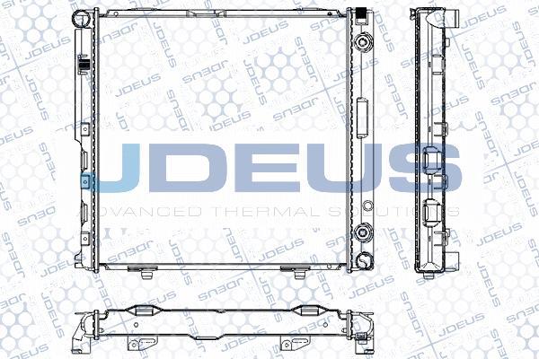 Jdeus RA0170230 - Radiators, Motora dzesēšanas sistēma autodraugiem.lv