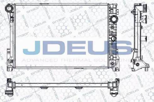 Jdeus RA0171000 - Radiators, Motora dzesēšanas sistēma autodraugiem.lv