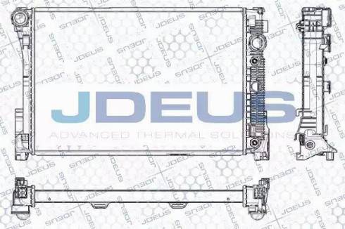 Jdeus RA0171010 - Radiators, Motora dzesēšanas sistēma autodraugiem.lv