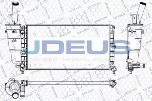 Jdeus RA0360060 - Radiators, Motora dzesēšanas sistēma autodraugiem.lv