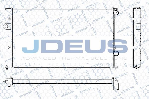 Jdeus RA0300441 - Radiators, Motora dzesēšanas sistēma autodraugiem.lv