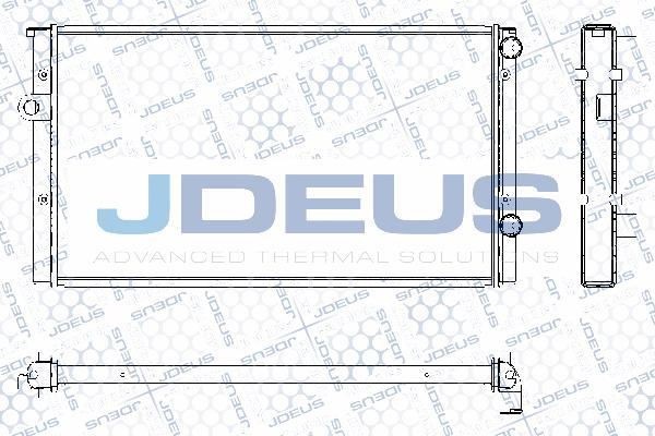 Jdeus RA0300411 - Radiators, Motora dzesēšanas sistēma autodraugiem.lv