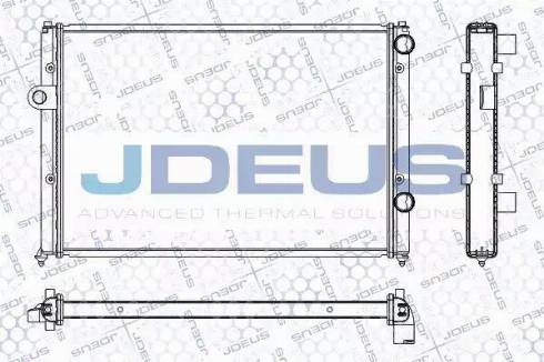 Jdeus RA0300431 - Radiators, Motora dzesēšanas sistēma autodraugiem.lv