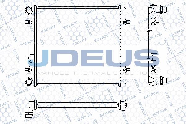 Jdeus RA0300420 - Radiators, Motora dzesēšanas sistēma autodraugiem.lv