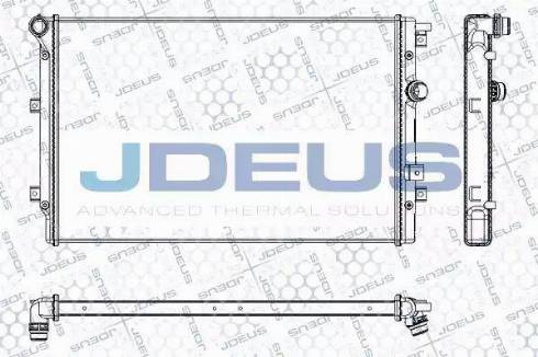 Jdeus RA0300590 - Radiators, Motora dzesēšanas sistēma autodraugiem.lv