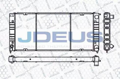 Jdeus RA0300041 - Radiators, Motora dzesēšanas sistēma autodraugiem.lv