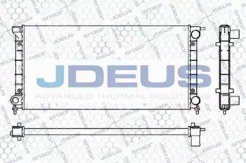 Jdeus RA0300151 - Radiators, Motora dzesēšanas sistēma autodraugiem.lv