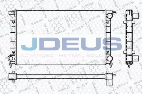 Jdeus RA0300350 - Radiators, Motora dzesēšanas sistēma autodraugiem.lv