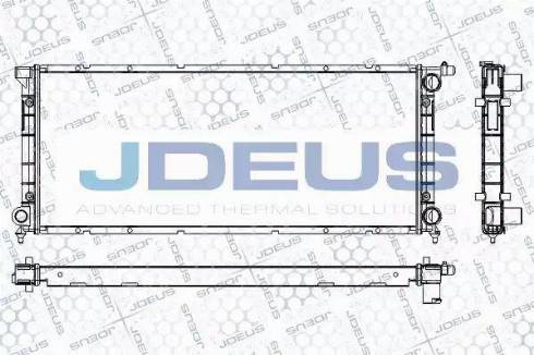 Jdeus RA0300301 - Radiators, Motora dzesēšanas sistēma autodraugiem.lv