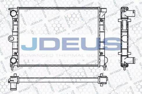 Jdeus RA0300330 - Radiators, Motora dzesēšanas sistēma autodraugiem.lv