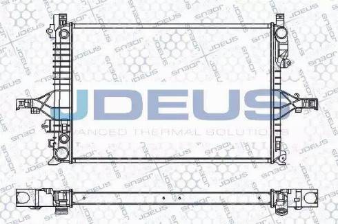 Jdeus RA0310540 - Radiators, Motora dzesēšanas sistēma autodraugiem.lv