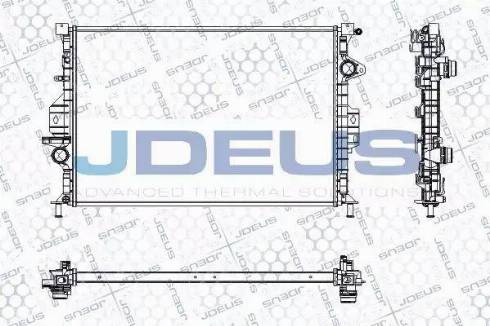 Jdeus RA0310560 - Radiators, Motora dzesēšanas sistēma autodraugiem.lv