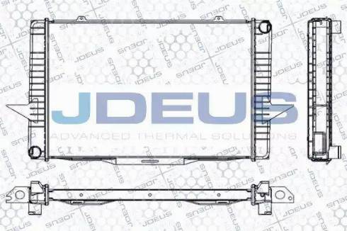 Jdeus RA0310360 - Radiators, Motora dzesēšanas sistēma autodraugiem.lv