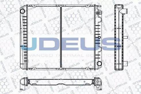 Jdeus RA0310210 - Radiators, Motora dzesēšanas sistēma autodraugiem.lv