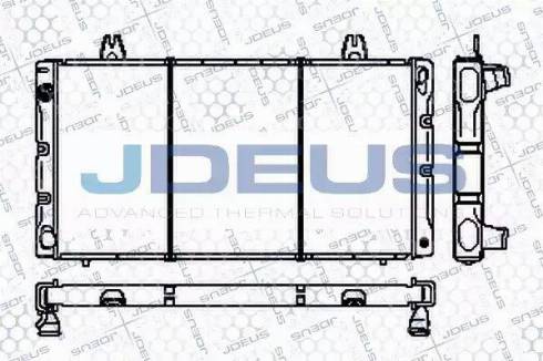 Jdeus RA0240000 - Radiators, Motora dzesēšanas sistēma autodraugiem.lv