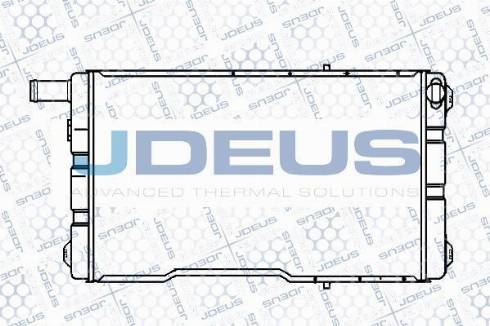 Jdeus RA0240080S - Radiators, Motora dzesēšanas sistēma autodraugiem.lv