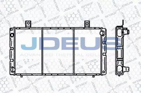 Jdeus RA0240020 - Radiators, Motora dzesēšanas sistēma autodraugiem.lv