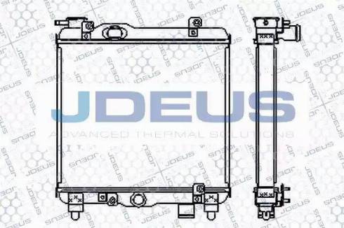 Jdeus RA0250030 - Radiators, Motora dzesēšanas sistēma autodraugiem.lv