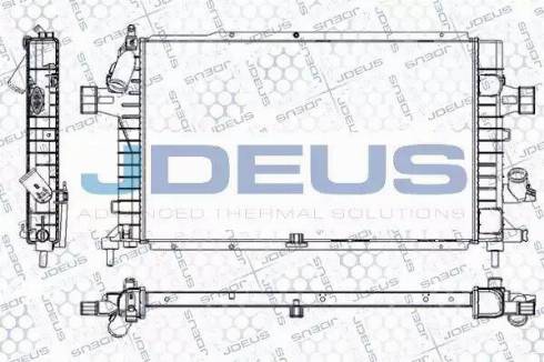 Jdeus RA0200980 - Radiators, Motora dzesēšanas sistēma autodraugiem.lv