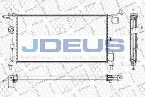 Jdeus RA0200660 - Radiators, Motora dzesēšanas sistēma autodraugiem.lv