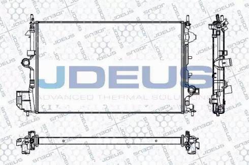 Jdeus RA0200890 - Radiators, Motora dzesēšanas sistēma autodraugiem.lv