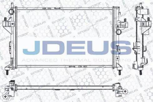 Jdeus RA0200850 - Radiators, Motora dzesēšanas sistēma autodraugiem.lv
