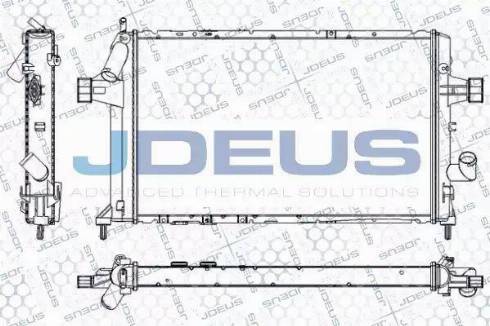 Jdeus RA0200800 - Radiators, Motora dzesēšanas sistēma autodraugiem.lv