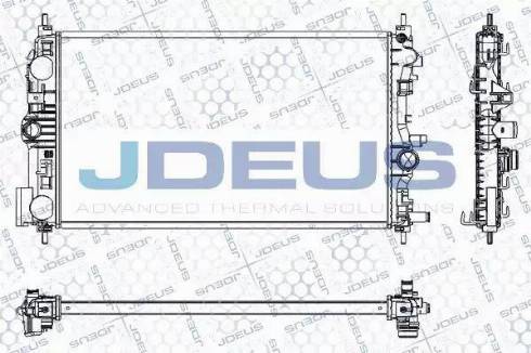 Jdeus RA0201030 - Radiators, Motora dzesēšanas sistēma autodraugiem.lv