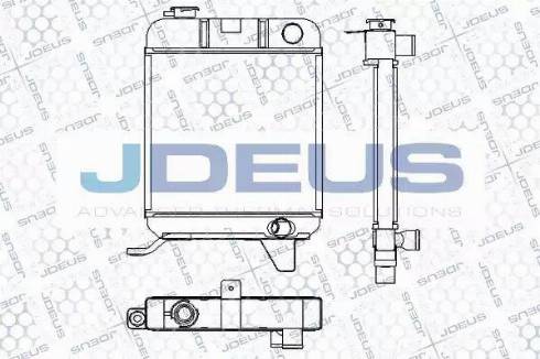 Jdeus RA0210160 - Radiators, Motora dzesēšanas sistēma autodraugiem.lv