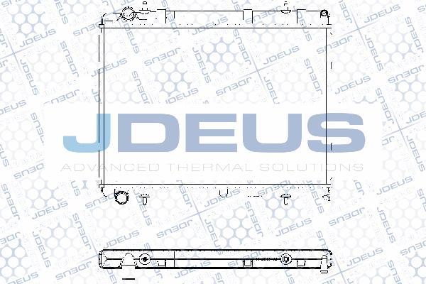 Jdeus RA0210390 - Radiators, Motora dzesēšanas sistēma autodraugiem.lv