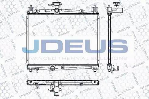 Jdeus RA0280070 - Radiators, Motora dzesēšanas sistēma autodraugiem.lv