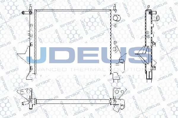 Jdeus RA0230440 - Radiators, Motora dzesēšanas sistēma autodraugiem.lv