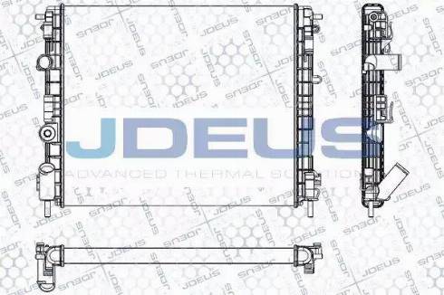 Jdeus RA0230650 - Radiators, Motora dzesēšanas sistēma autodraugiem.lv