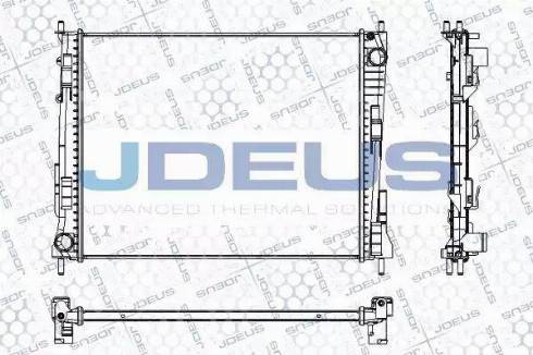 Jdeus RA0230890 - Radiators, Motora dzesēšanas sistēma autodraugiem.lv