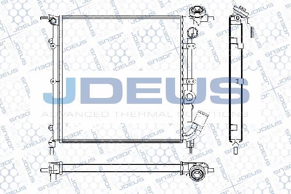 Jdeus RA0230271 - Radiators, Motora dzesēšanas sistēma autodraugiem.lv