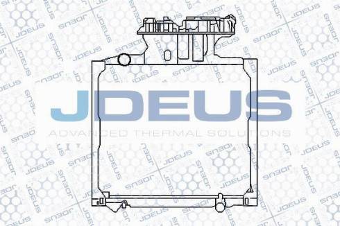 Jdeus TH0170008 - Termostats, Dzesēšanas šķidrums autodraugiem.lv