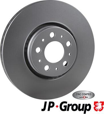 JP Group 4963100800 - Bremžu diski autodraugiem.lv