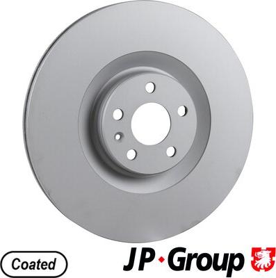 JP Group 4963101800 - Bremžu diski autodraugiem.lv