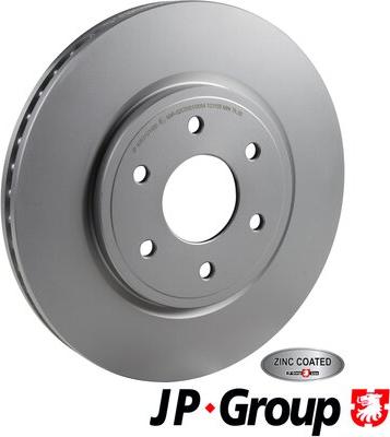 JP Group 4063101000 - Bremžu diski autodraugiem.lv