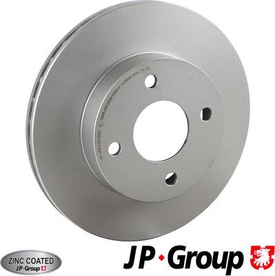 JP Group 4063101200 - Bremžu diski autodraugiem.lv
