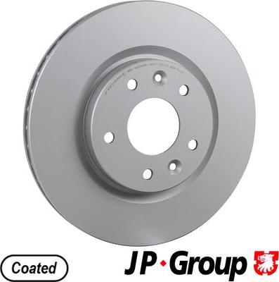 JP Group 4063102400 - Bremžu diski autodraugiem.lv